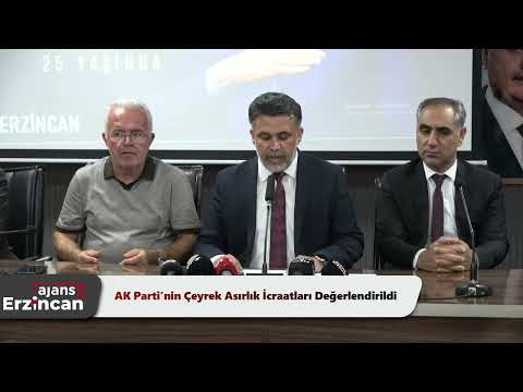AK Parti’nin Çeyrek Asırlık İcraatları Değerlendirildi