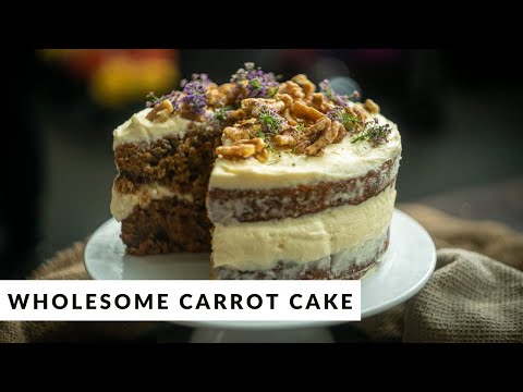 Wholesome Carrot Cake by Georgia Barnes