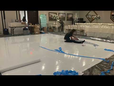 Dance Floor Wraps! How it’s done