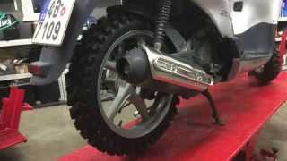 Honda SH150 offroad