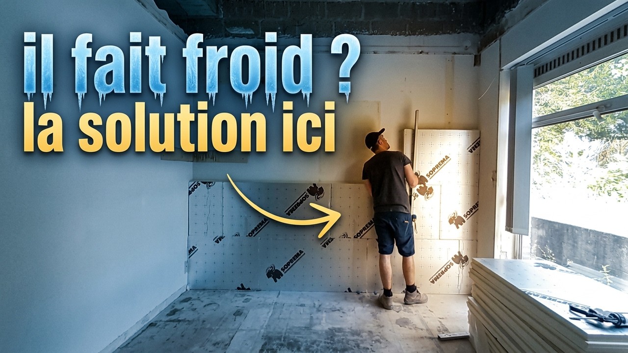 Comment isoler un mur par l'intérieur - Isolation thermique - Isoler un mur par l'intérieur 
