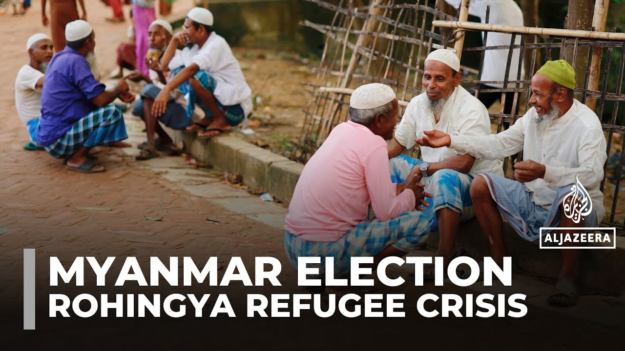 Rohingya refugees excluded from Myanmar election, stranded in Bangladesh