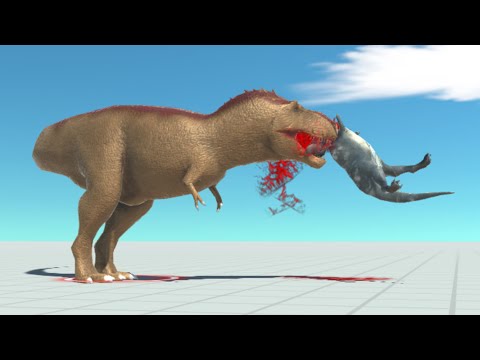 TREX vs EVERY UNIT - Animal Revolt Battle Simulator