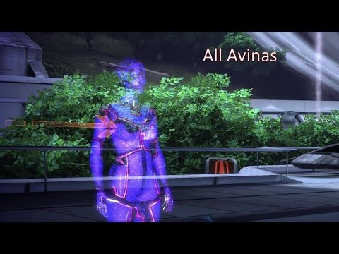 Mass Effect: All Avinas on the Citadel