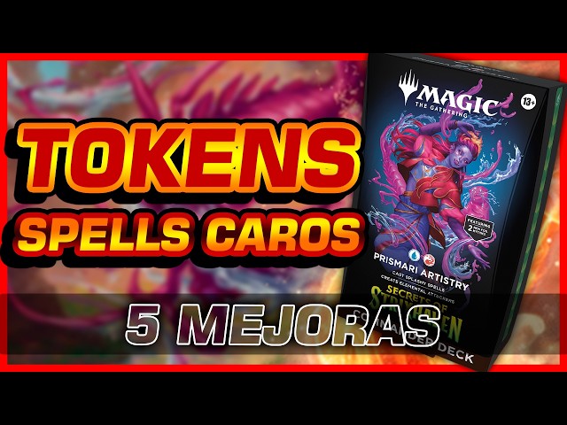 Vídeo relacionado con Mazo de Commander de Secretos de Strixhaven, de Magic: The Gathering - Arte de Prismari (Versión en Inglés)