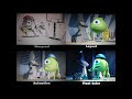 Monsters Inc Side By Side Production Demos