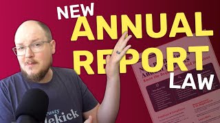 The New PA Annual Report Requirement: What You NEED to Know