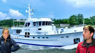 This 70' Expedition Yacht is 20 years old and barely broken in...