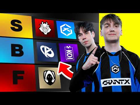 ¿GIANTX TIER S? 🏅 Our TIER LIST for LEC VERSUS 2026 | GIANTX LEC