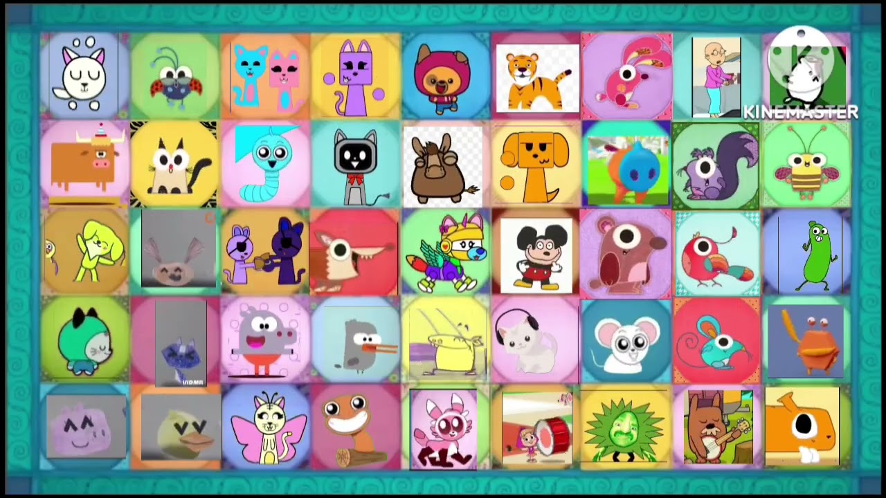 Patchwork pals full characters (Japanese version)