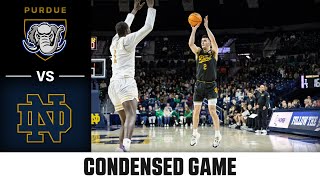 Purdue Fort Wayne vs. Notre Dame Condensed Game | 2025-26 ACC Men’s Basketball