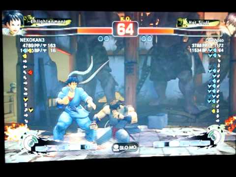 SSF4AE: OTinhoso (Guy) vs NEKOKAN3 (Makoto)