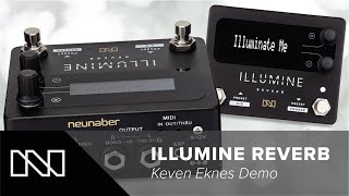 Video thumbnail for ILLUMINE Reverb Pedal Demo | Keven Eknes by Neunaber Audio