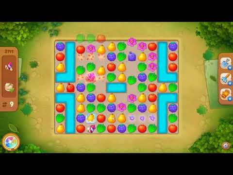 2141 Gardenscapes Hard Level  Прохождение Игры