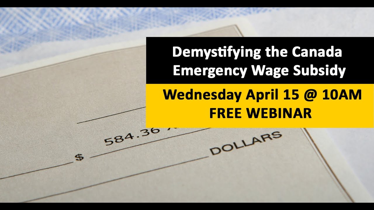 Canada Emergency Wage Subsidy