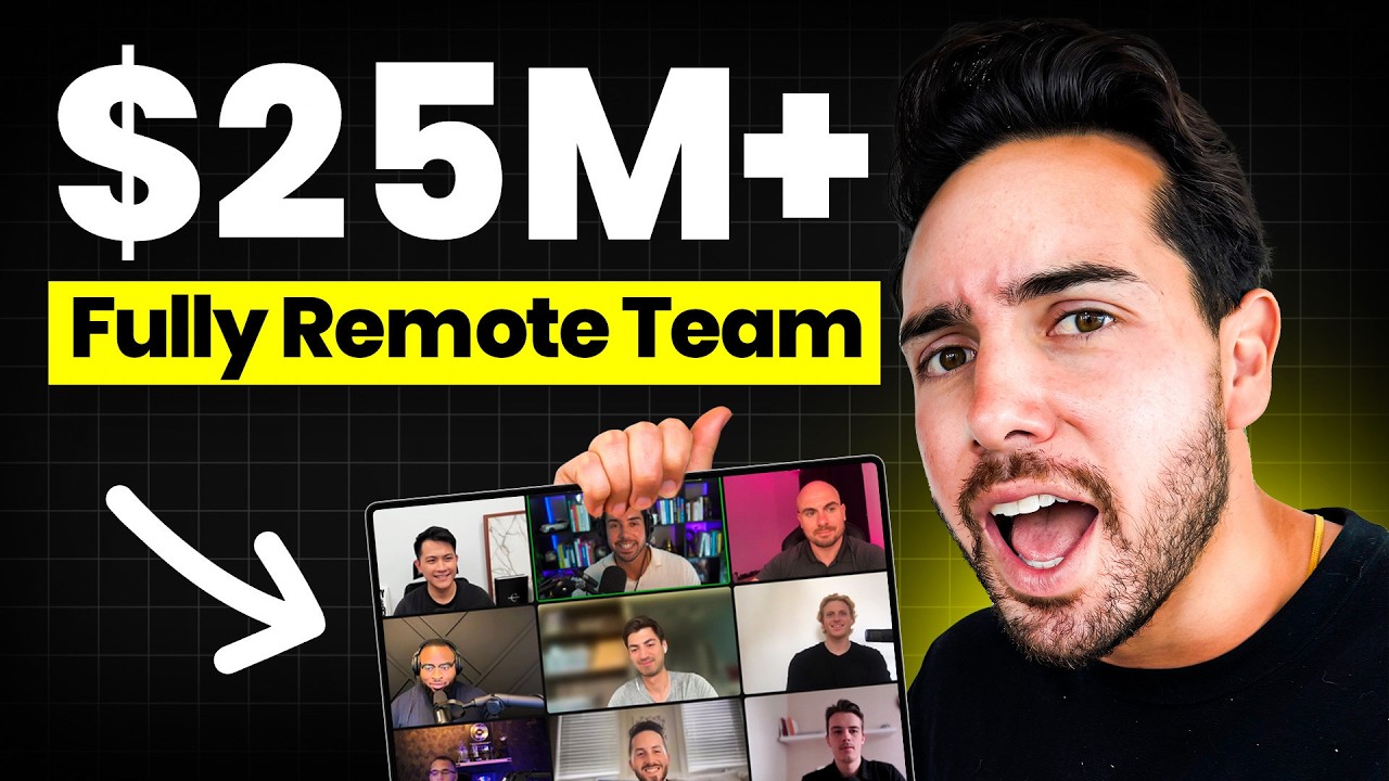 How I Manage A $25M+ Fully Remote Team