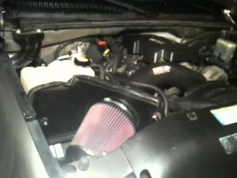 2000 Chevy Silverado 5.3l v8 New K&N Cold Air Intake