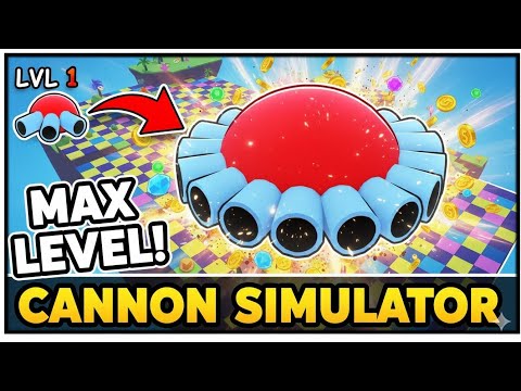 I Unlocked The MAX LEVEL CANNON in Tank Simulator!(Insane Power)!Tank Game! Roblox!#roblox#tankgame