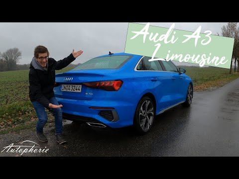 2021 Audi A3 Limousine S line 35 TDI S tronic (150 PS / 360 Nm) Test [4K] - Autophorie