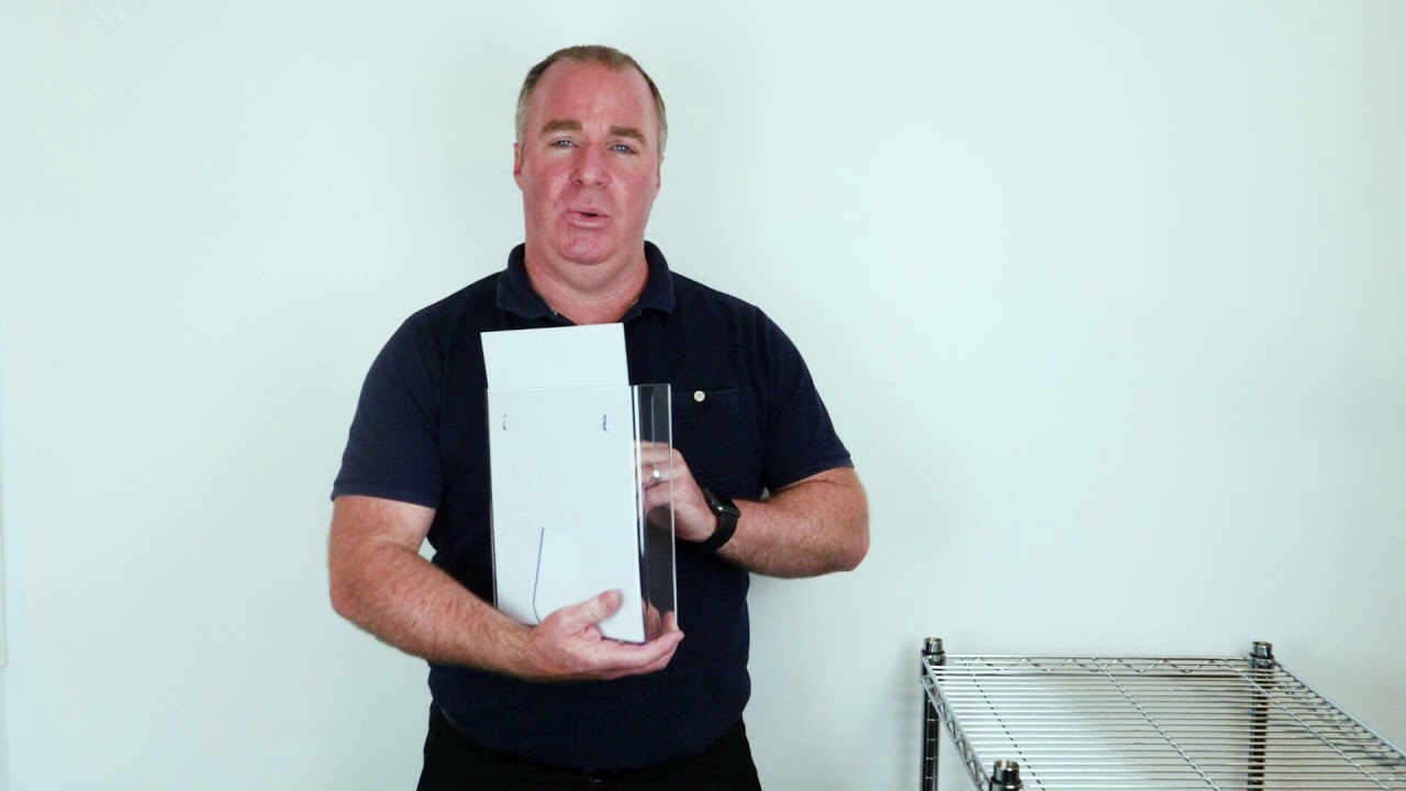 A4 Wall Mount Brochure Holder