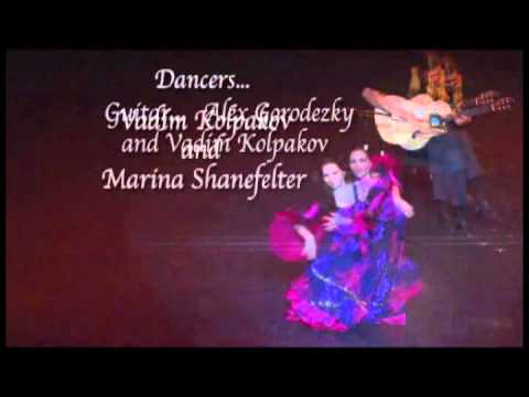 Russian Gypsy dance - Vengerka (Two Guitars) by Marina Kolpakov ft. Via Romen Guitar Duo.