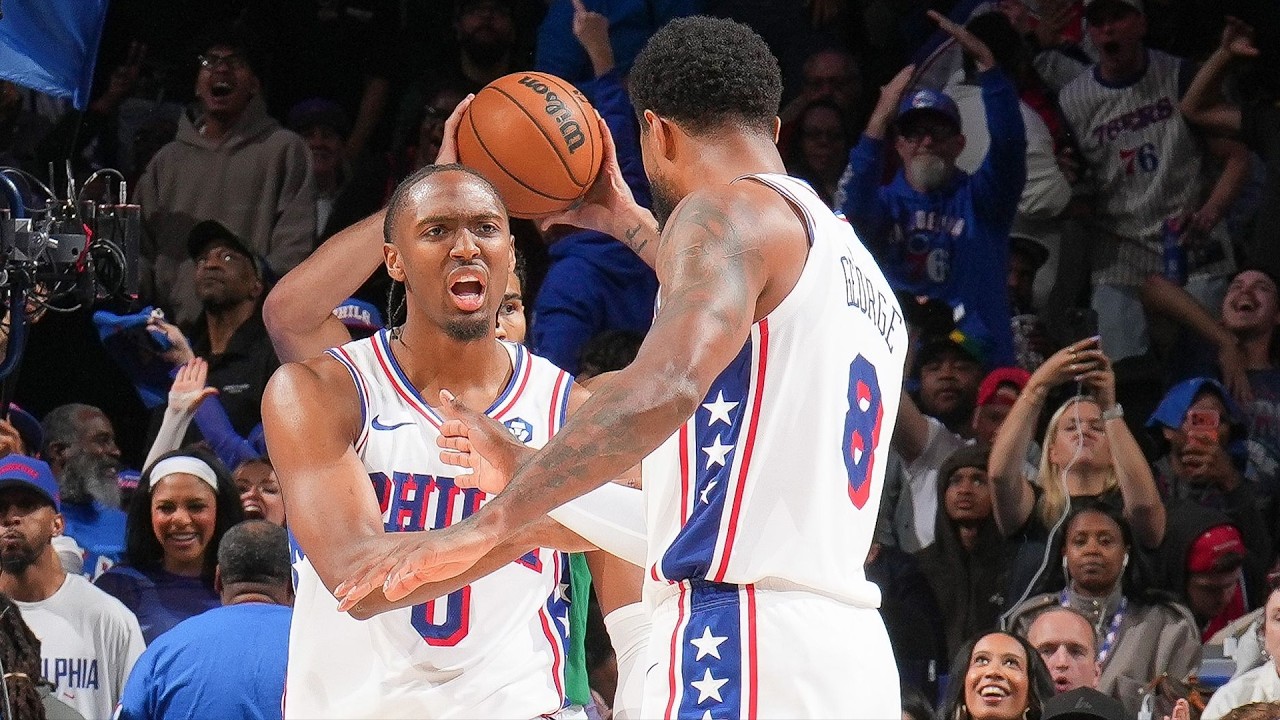 Paul George 5 Threes 76ers Force Game 7 vs Celtics!