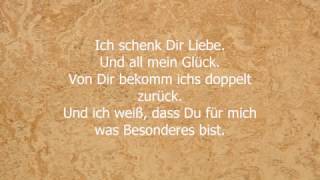 Geboren um Dich zu lieben - Nik P. feat. DJ Ötzi (Karaoke, Lyrics)