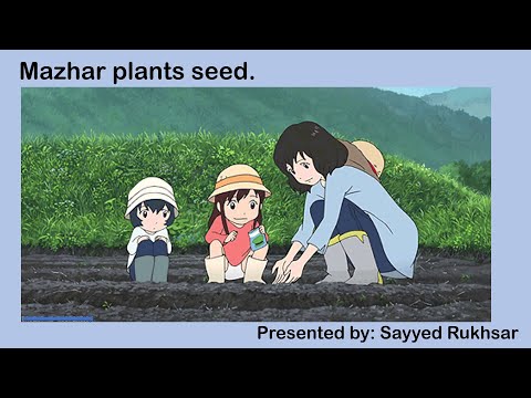Standard: II , Subject: English, Topic: Mazhar plants seed