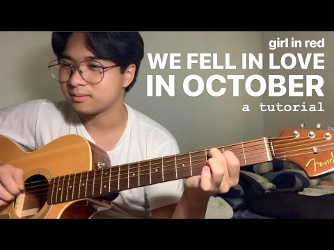 girl in red - we fell in love in october (beginner guitar tutorial)