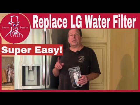 How to Replace an LG Refrigerator Water Filter