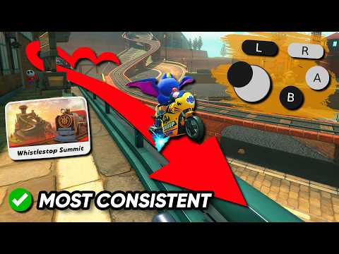 How to do the WHISTLESTOP SUMMIT Rail Ending Shortcut (with Controller Display)