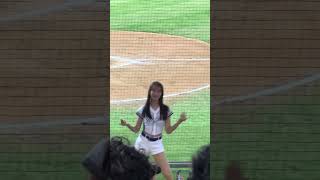 【Fubon Angels】#蓁蓁 @新莊棒球場 20241010 #台湾チア #cheerleading #cheerdance #fubonangels