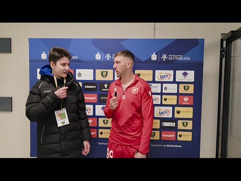Sebastian Bergier - wywiad po meczu GKS Katowice - Widzew Łódź. 8.02.2026 r.