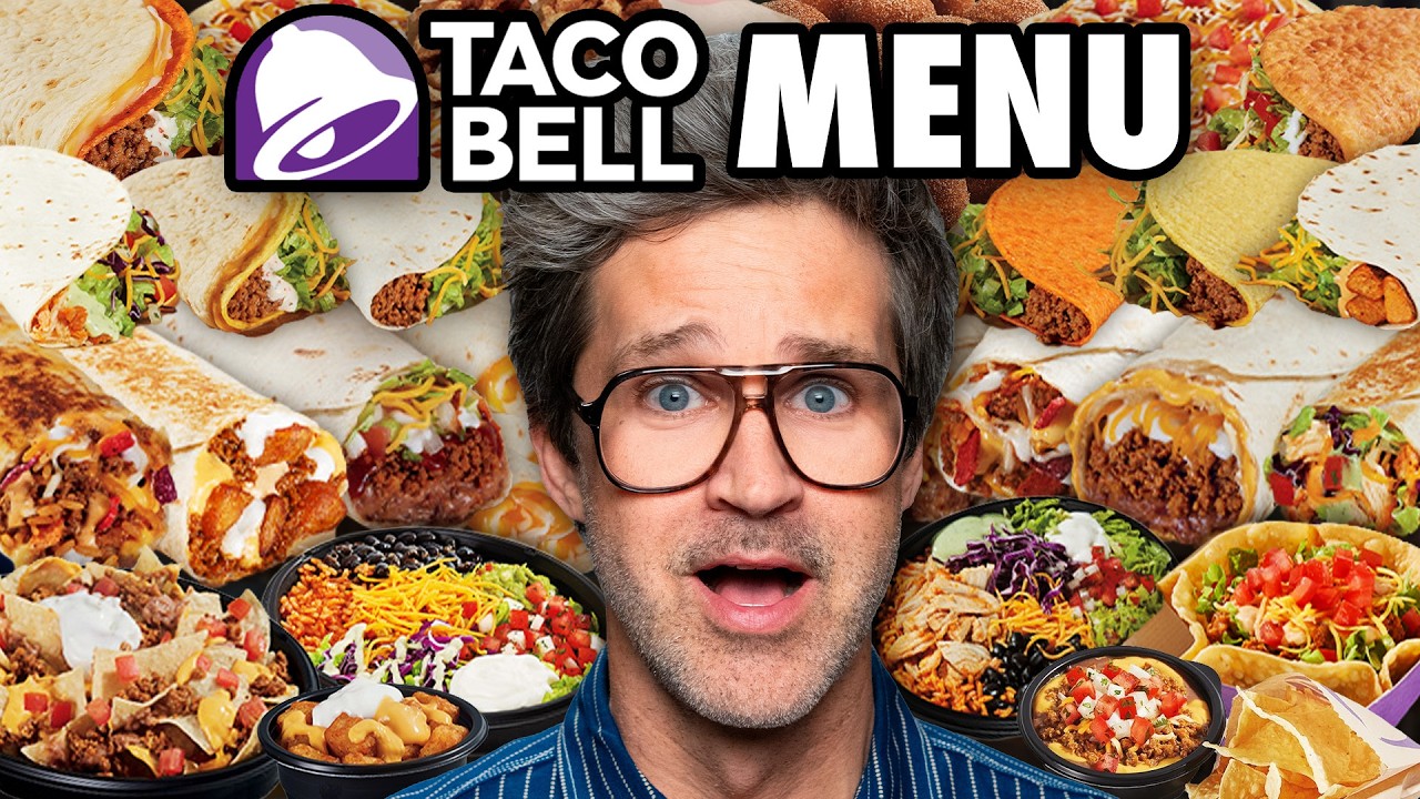 We Tried EVERY Food At Taco Bell