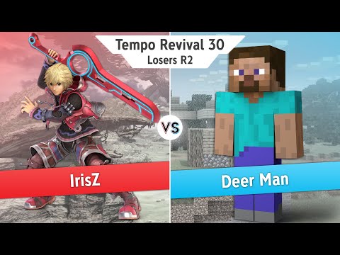 Tempo Revival 30 - IrisZ (Shulk, Link) Vs. Deer Man (Steve) - LR2 - Smash Ultimate