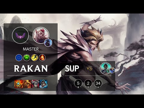 Rakan Support vs Karma - EUW Master Patch 12.5