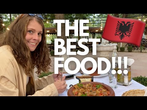 ALBANIAN FOOD TOUR in Korçë | Albania 2021