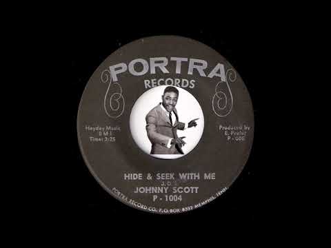 Johnny Scott - Hide & Seek With Me [Portra Records] R&B Northern Soul 45 Video