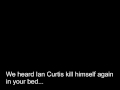 Thursday - Ian Curtis (lyrics)
