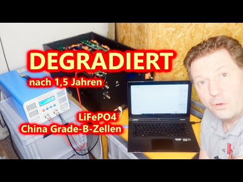 LiFePO4 China Grade-B-Zellen - überprüft nach 1,5 Jahren - noch brauchbar oder bereits Schrott?
