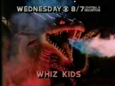 CBS promo Monday & Wednesday nights 1983