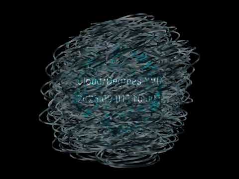 Cloud Coverage Data Visualization with new track "Clear Bones"