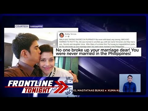 Robby Tarroza: Francis, Pia Magalona, hindi kasal | Frontline Tonight