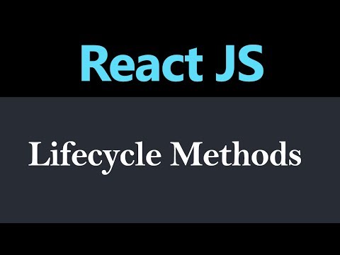 Lifecycle Methods in React JS Hindi