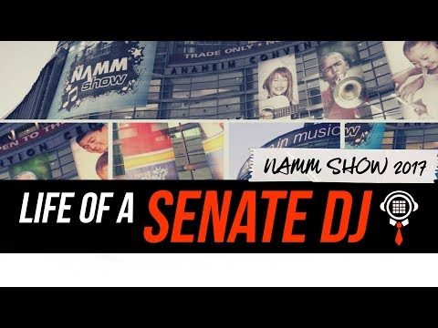 NAMM Show Vlog 2017 - Life of a Senate DJ 🎧 | Reality TV