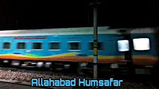 preview picture of video '22438 Allahabad Humsafar Skipping Tundla Jn with GZB WAP 7.'