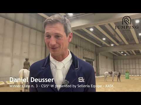 Daniel Deusser wins  CSI5*-W Class n. 3 presented by Selleria Equipe - KASK