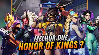 NOVO MOBA FPS LUMESHIFT | MINHA PRIMEIRA PARTIDA