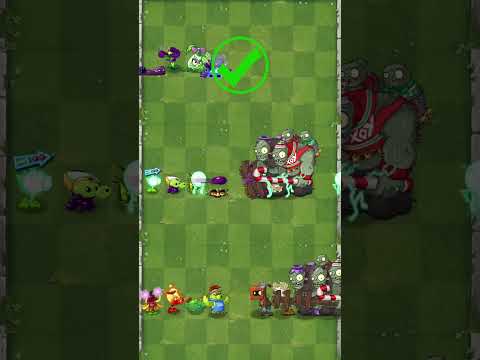 Pvz 2 - pokra team vs tiger grass team vs electric peashooter team vs gargantuar zombie team