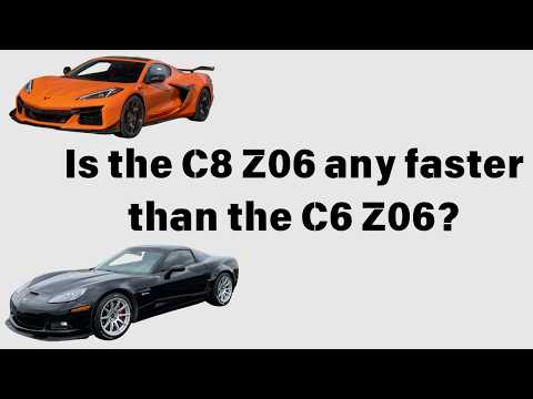Can the C6 Z06 Keep Up With a C8 on Track?